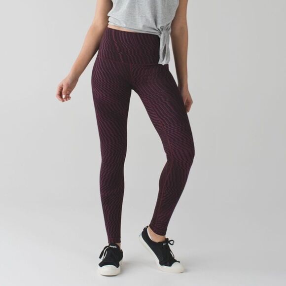 LULULEMON | Wunder Under High Rise Pant Leggings Shifted Horizon Women’s Size 4 - Picture 1 of 15